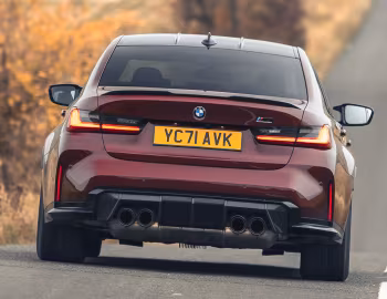 BMW M3 Competition M xDrive [UK-spec] (G80) '2021–pr.
