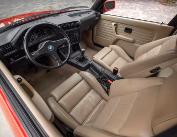 Interior 1988–90 BMW M3 Coupe [North America] (E30) '03.1987–12.1990