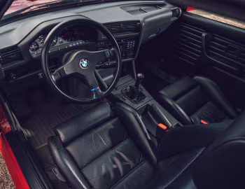 Інтэр'ер 1988–90 BMW M3 Coupe [North America] (E30) '03.1987–12.1990