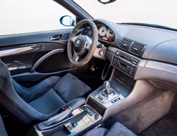 Интерьер BMW M3 CSL Coupe [Worldwide] (E46) '05–12.2003