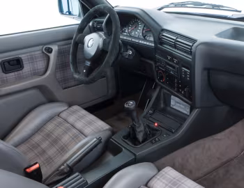 Interior BMW M3 Evolution II (E30) '03–06.1988
