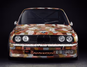 BMW M3 Group A Art Car by Michael Jagamara Nelson (E30) '1989