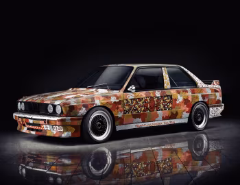 BMW M3 Group A Art Car by Michael Jagamara Nelson (E30) '1989
