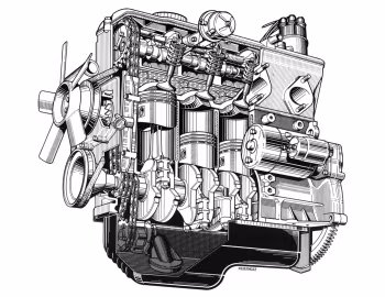 BMW M42 (Solex 32/32 DIDTA) (98 p.s.) '1975–80