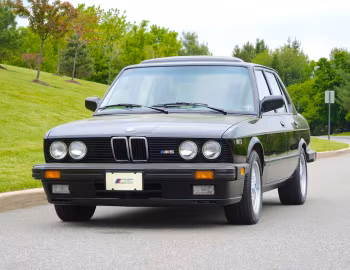 1988 BMW M5 [North America] (E28) '11.1986–11.1987