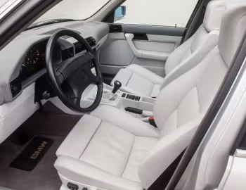 Interior 1990–92 BMW M5 [North America] (E34) '12.1989–09.1992
