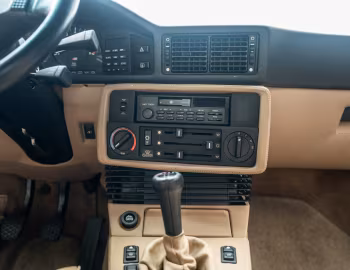 Intérieur 1988 BMW M5 [North America] (E28) '11.1986–11.1987