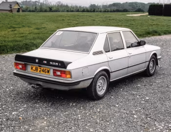 BMW M535i [UK-spec] (E12) '07.1980–05.1981