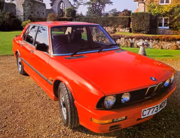 BMW M535i [UK-spec] (E28) '01.1985–12.1987