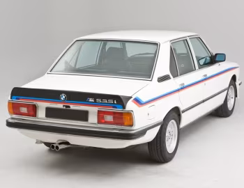 BMW M535i [UK-spec] (E12) '07.1980–05.1981