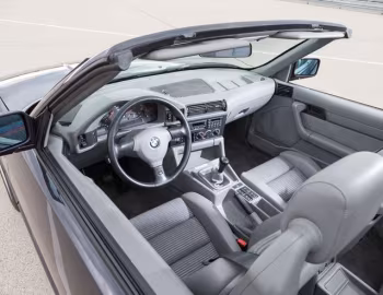 Interior BMW M5 Cabrio Prototype (E35) '1989