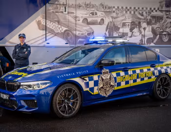 BMW M5 Competition Police [Australia] (F90) '2019–20