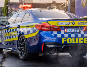 BMW M5 Competition Police [Australia] (F90) '2019–20