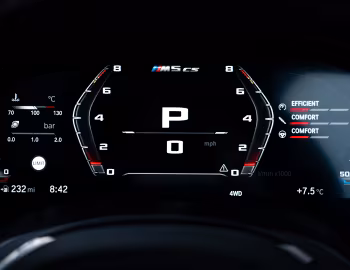 Dashboard BMW M5 CS [UK-spec] (F90) '2021–24