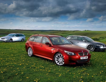 BMW M5 Touring (E61) & Mercedes-Benz E 63 AMG Estate (S211) & Audi RS 4 Avant (B7,8E)