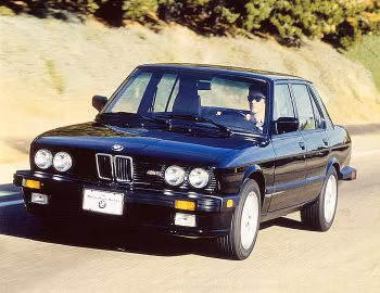 1988 BMW M5 [North America] (E28) '11.1986–11.1987