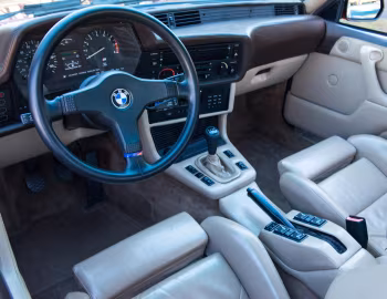 Panel frontal 1987–88 BMW M6 [North America] (E24) '11.1986–09.1988
