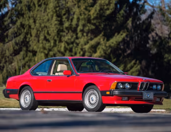 1987–88 BMW M6 [North America] (E24) '11.1986–09.1988