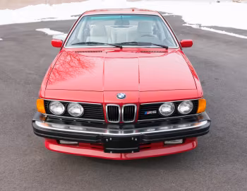 1987–88 BMW M6 [North America] (E24) '11.1986–09.1988
