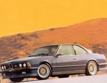 1987–88 BMW M6 [North America] (E24) '11.1986–09.1988
