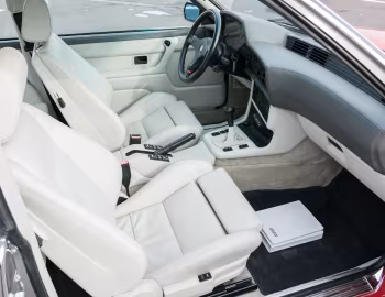 Interior 1987–88 BMW M6 [North America] (E24) '11.1986–09.1988