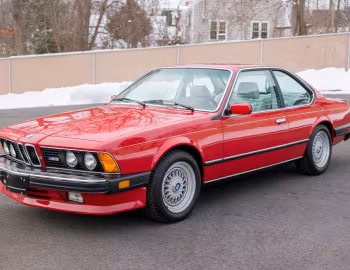 1987–88 BMW M6 [North America] (E24) '11.1986–09.1988