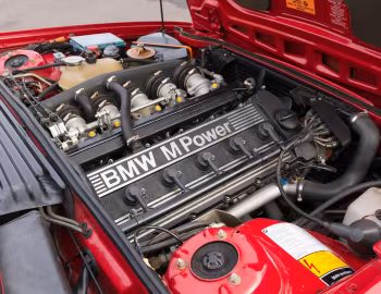 Under the hood 1987–88 BMW M6 [North America] (E24) '11.1986–09.1988