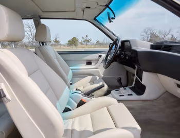 Interior 1987–88 BMW M6 [North America] (E24) '11.1986–09.1988