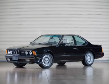 1987–88 BMW M6 [North America] (E24) '11.1986–09.1988