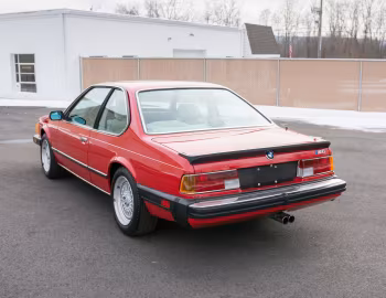 1987–88 BMW M6 [North America] (E24) '11.1986–09.1988