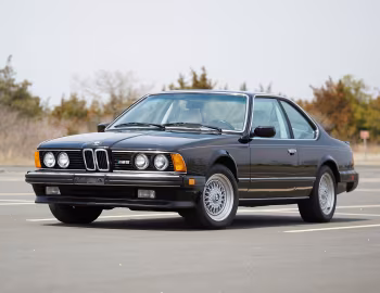 1987–88 BMW M6 [North America] (E24) '11.1986–09.1988