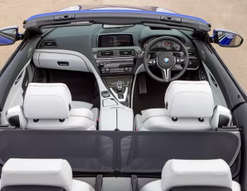 Interior BMW M6 Cabrio [UK-spec] (F12) '2015–18