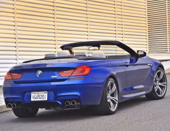2013–15 BMW M6 Cabrio [North America] (F12) '02.2012–02.2015