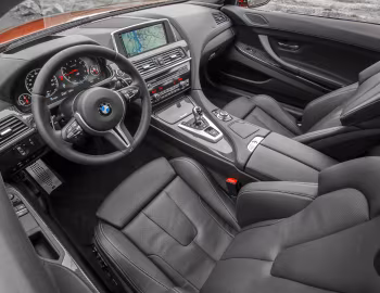 Інтер'єр 2013–15 BMW M6 Coupé [North America] (F13) '06.2012–02.2015
