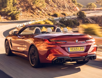 BMW M8 Competition Cabrio [UK-spec] (F91) '2019–22