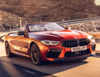 BMW M8 Competition Cabrio [UK-spec] (F91) '2019–22