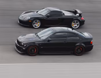 Porsche Carrera GT, BMW M3 Coupe
