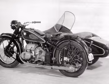 BMW R 67 mit BMW Seitenwagen "Spezial" '1951