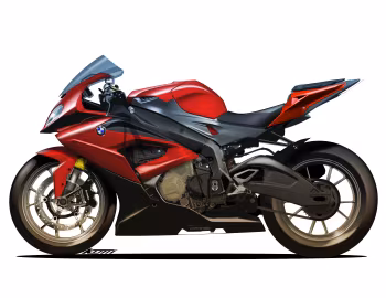 Sketch BMW S 1000 RR (K 46) '2014–16