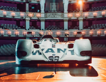 BMW V12 LMR Art Car by Jenny Holzer (#004/99) '1999