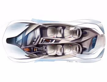 Boceto BMW Vision EfficientDynamics '09.2009
