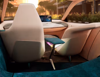 Интерьер BMW Vision iNEXT '09.2018