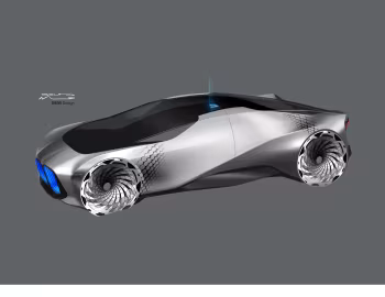 草图 BMW Vision Next 100 '03.2016