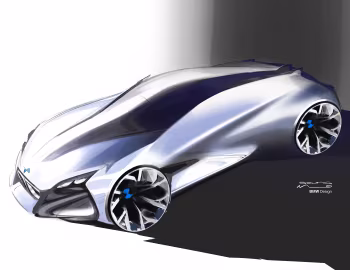 草图 BMW Vision Next 100 '03.2016