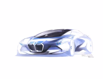 草图 BMW Vision Next 100 '03.2016