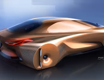 草图 BMW Vision Next 100 '03.2016