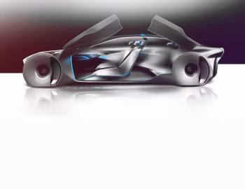 草图 BMW Vision Next 100 '03.2016