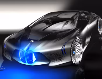 草图 BMW Vision Next 100 '03.2016