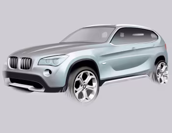 Эскіз BMW X1 (E84) '2009–15