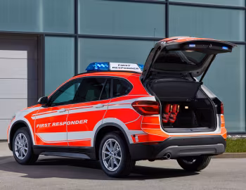 BMW X1 xDrive18d First Responder (F48) '2017–19